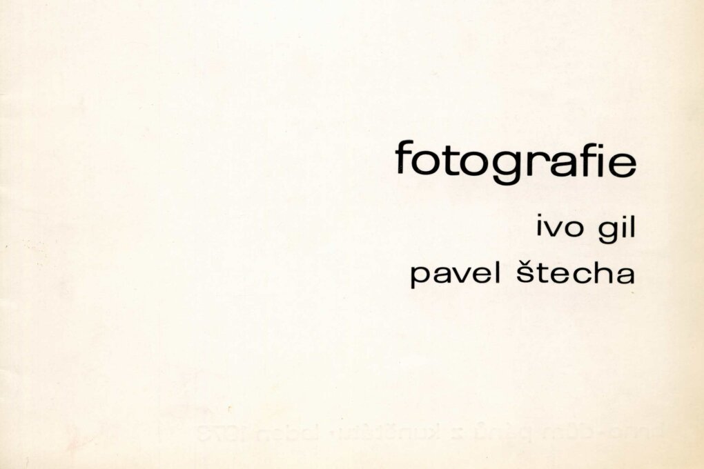 Ivo Gil, Pavel Štecha – fotografie